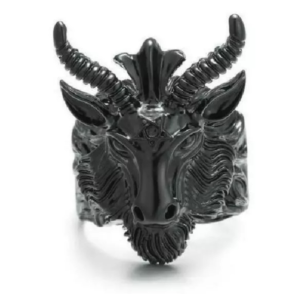 2/$15 - Baphomet Ring - Picture 2 of 3